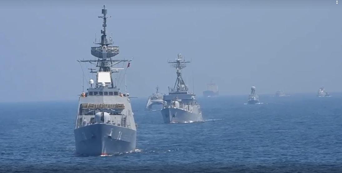 Моряки России, Китая и Ирана отработали взаимодействие в Аравийском море